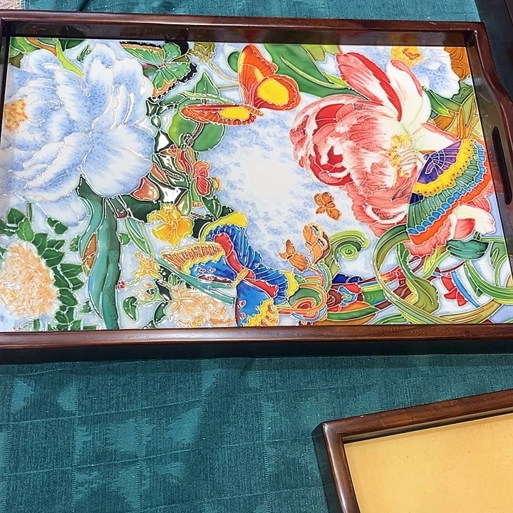 瓷板画瓷板画艺术作品