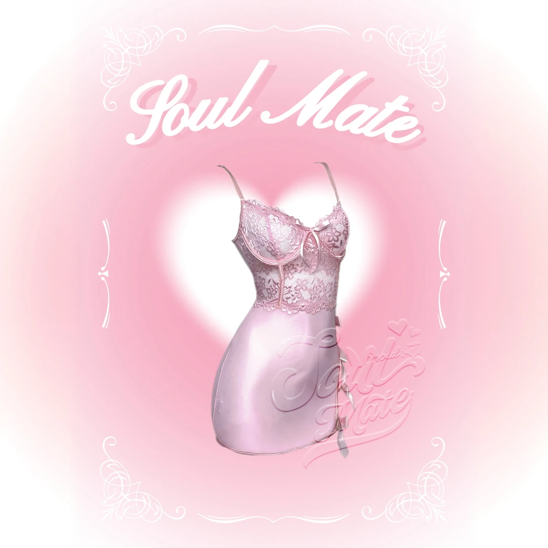 SoulMate「Sweet Baby」性感纯欲紧身轻奢显瘦小胸欧美睡裙COS套装