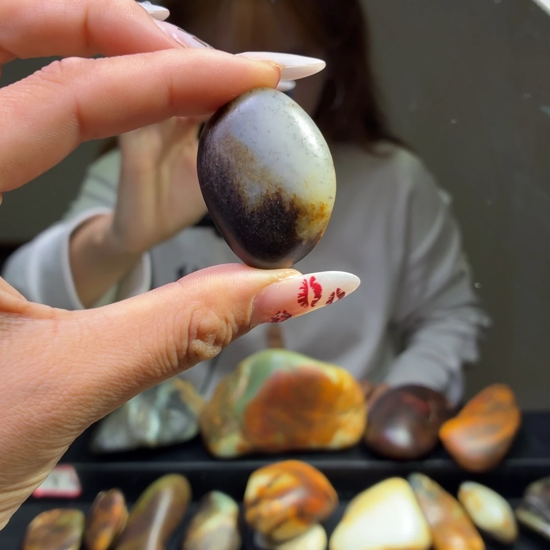 和田玉未镶嵌挂件22.7