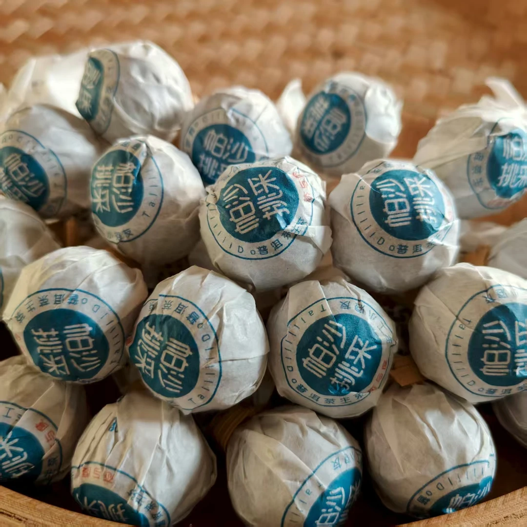 【帕沙挑采龙珠】2024年8g*18颗 古树头春普洱茶生茶