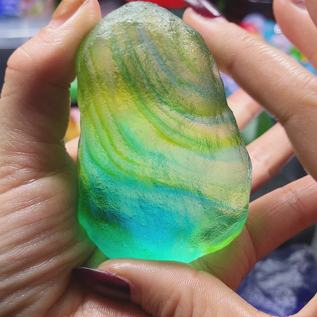 北疆彩石随型彩料