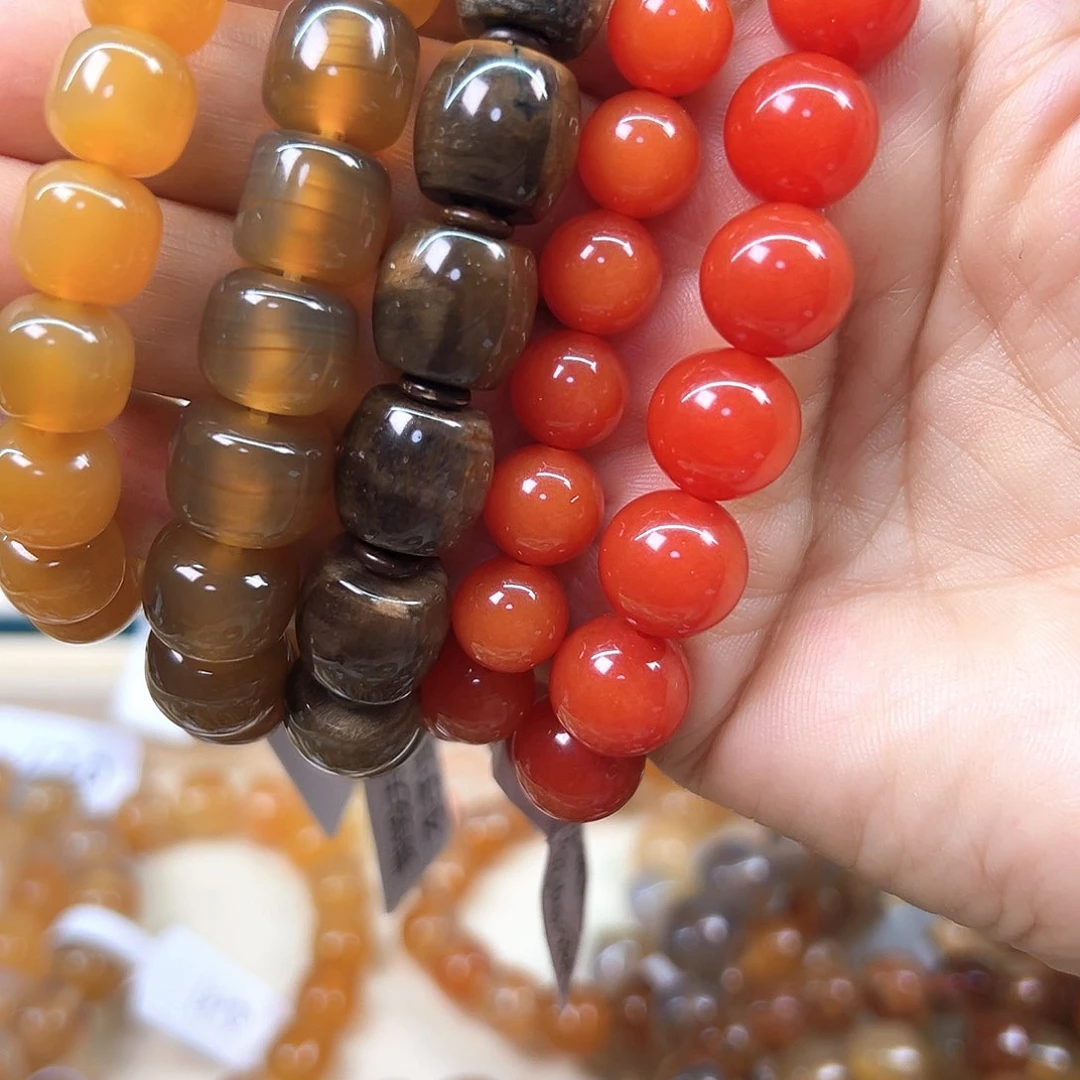 玛瑙/玉髓手链合金