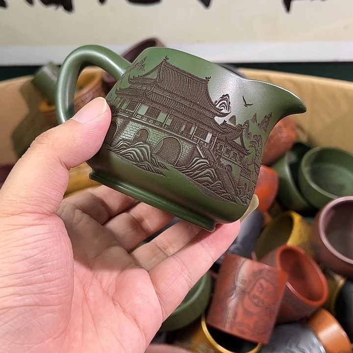 茶杯紫砂全手工紫砂主人杯