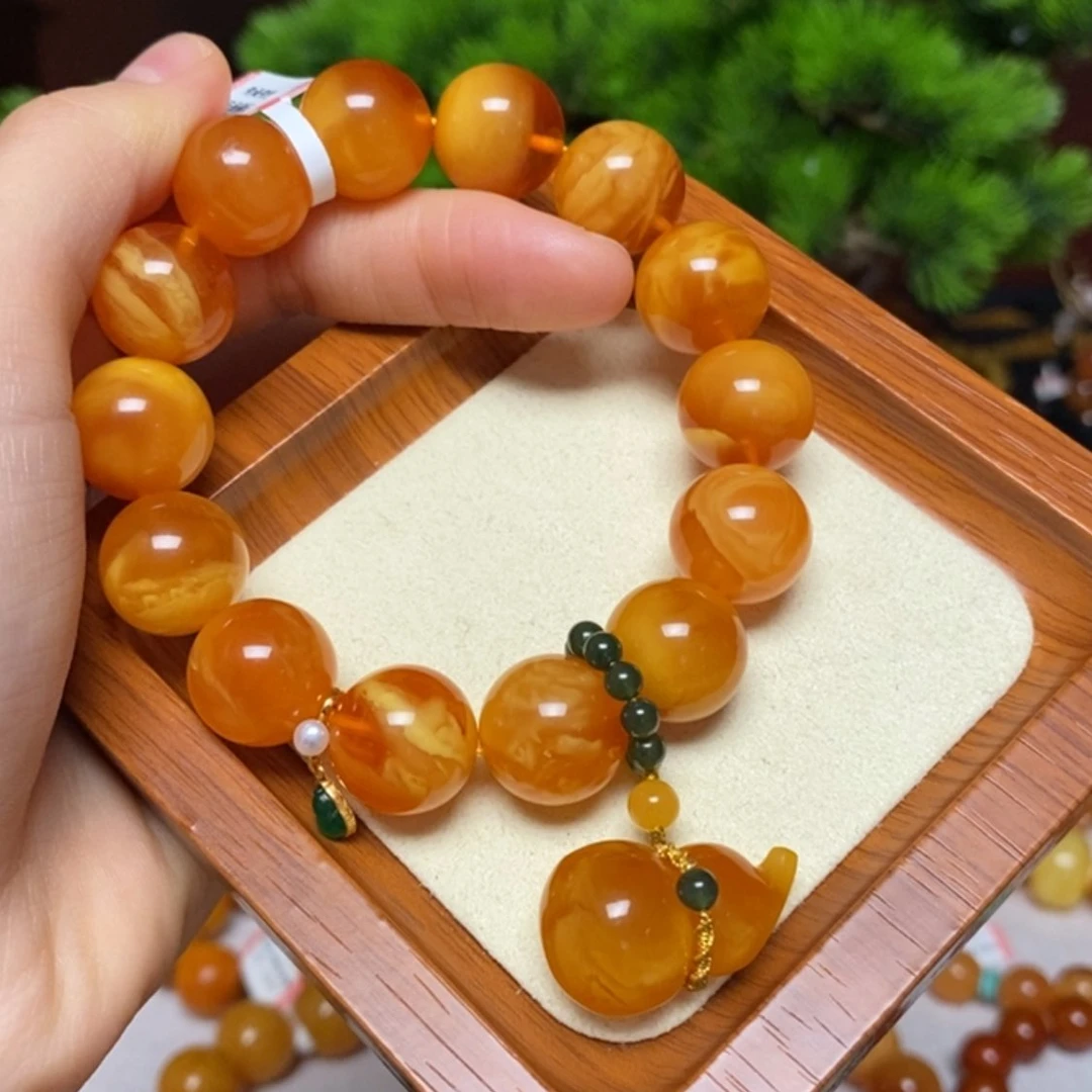 【闪购商品】手链蜜蜡未镶嵌手串