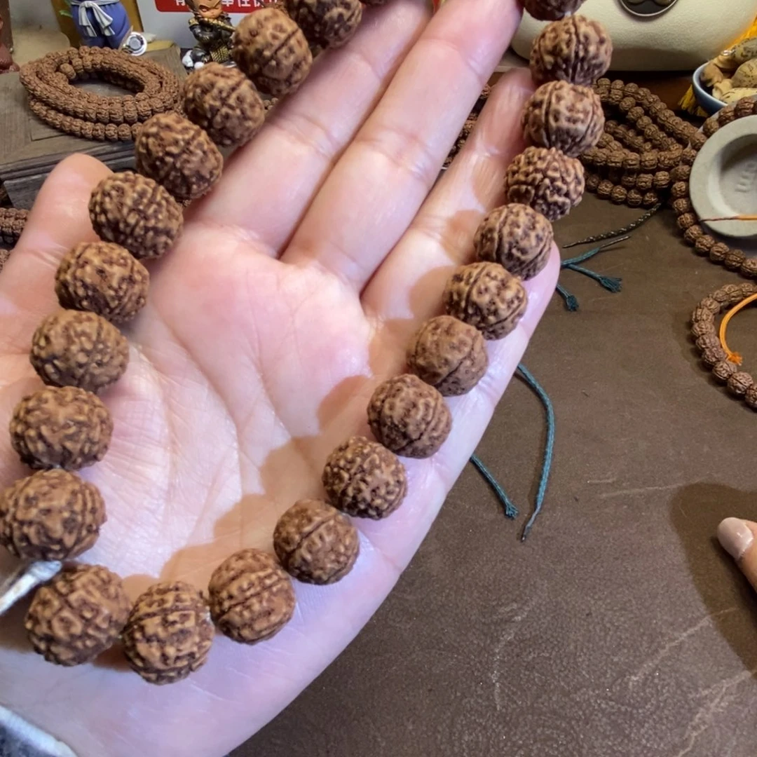 金刚菩提吊坠精挑断码五星双龙手持