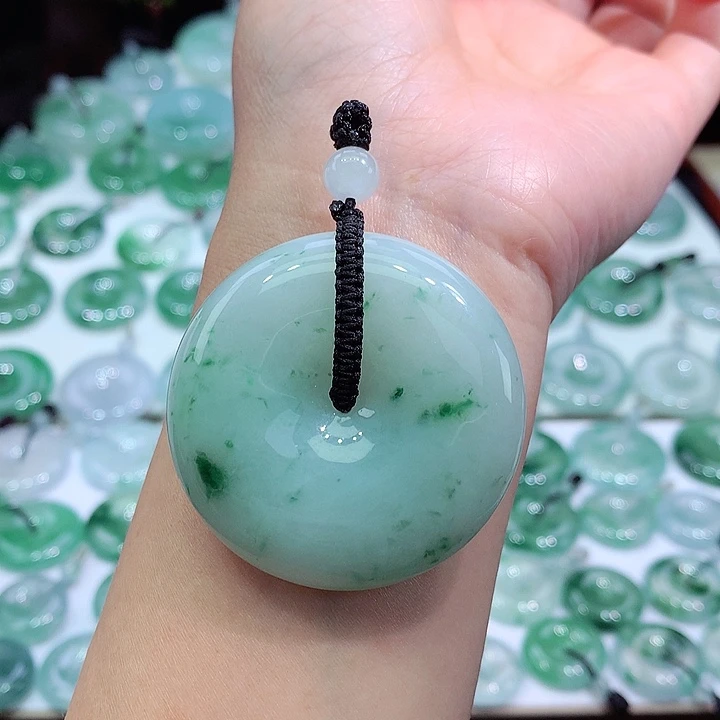 颈饰未镶嵌翡翠21尺寸44.4*11