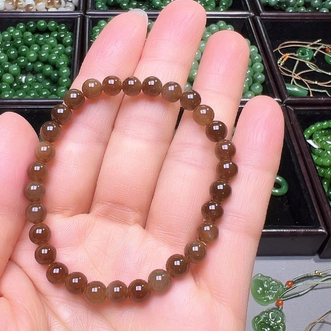 和田玉（碧玉）颈饰未镶嵌