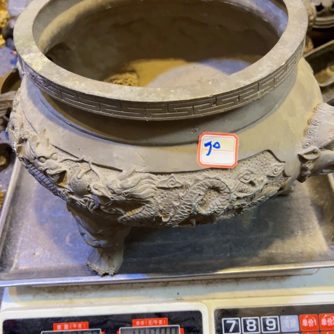 兴***划工艺品黄铜摆件工艺品