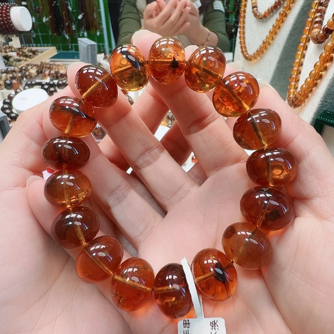 琥珀未镶嵌裸石抚顺琥珀16植物珀