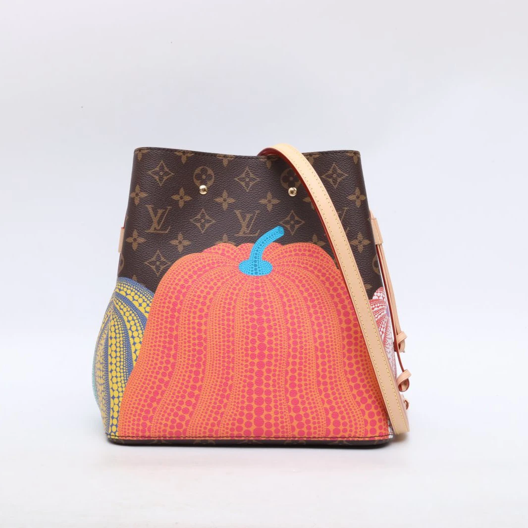 99新 LouisVuitton/路易威登 【娇芯片草间弥生联名单肩包377966