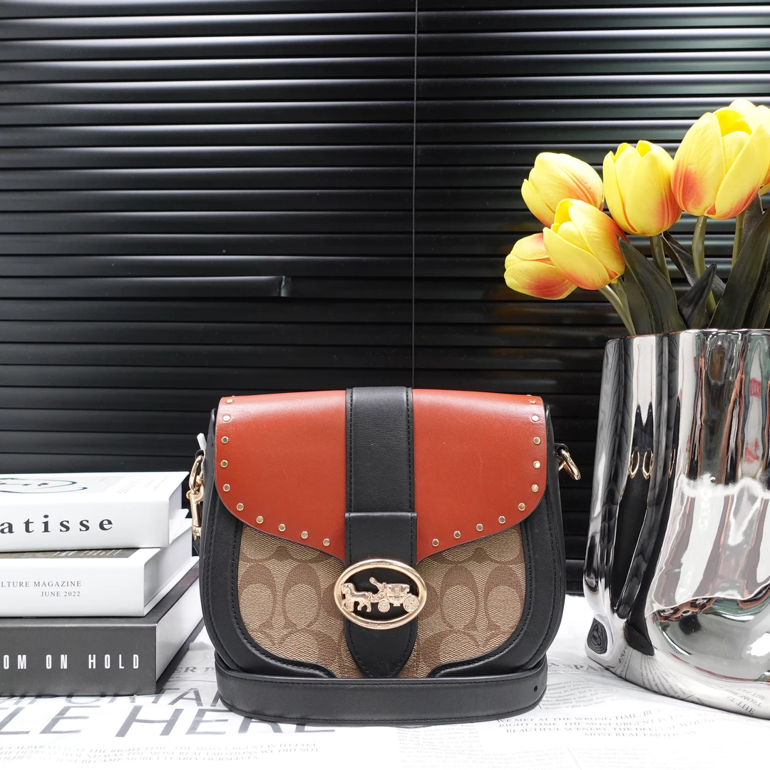 95新 COACH/蔻驰 单肩包/T10274017