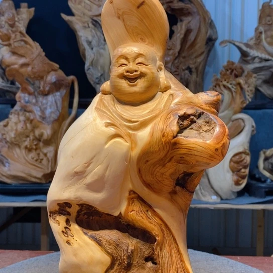 柏木（崖柏）根雕摆件