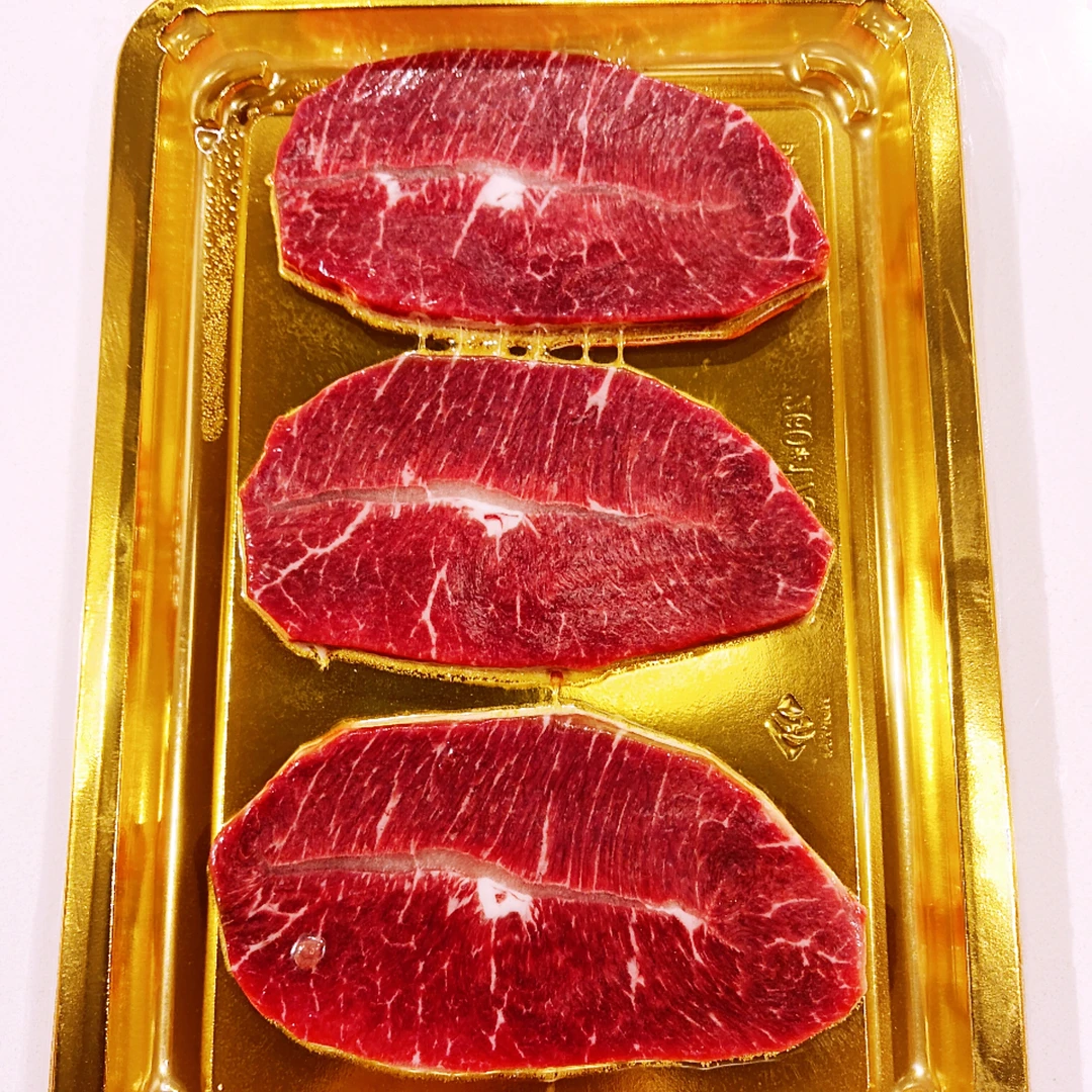 原切牛排国产谷饲安格斯雪花板腱牛排牡蛎肉美味营养