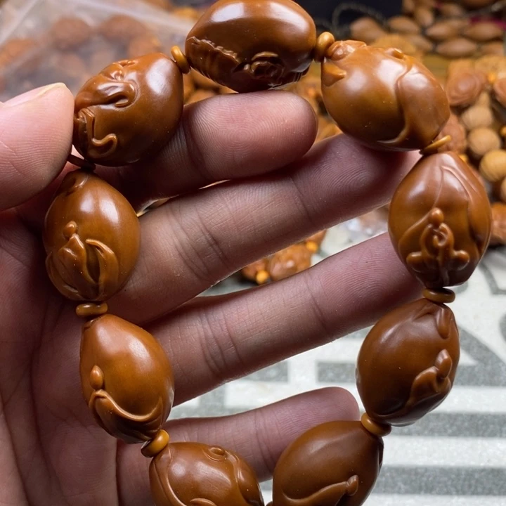 手串/手链橄榄核橄榄核雕工艺手串