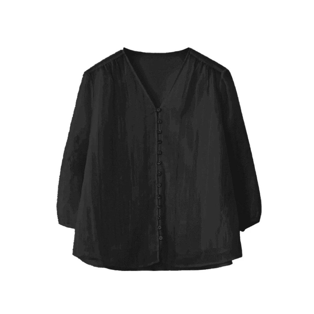 夏季新品高支纱汉麻休闲清凉开衫女24122