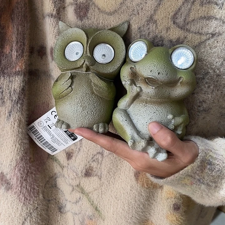 树脂样品样品样品青蛙猫头鹰