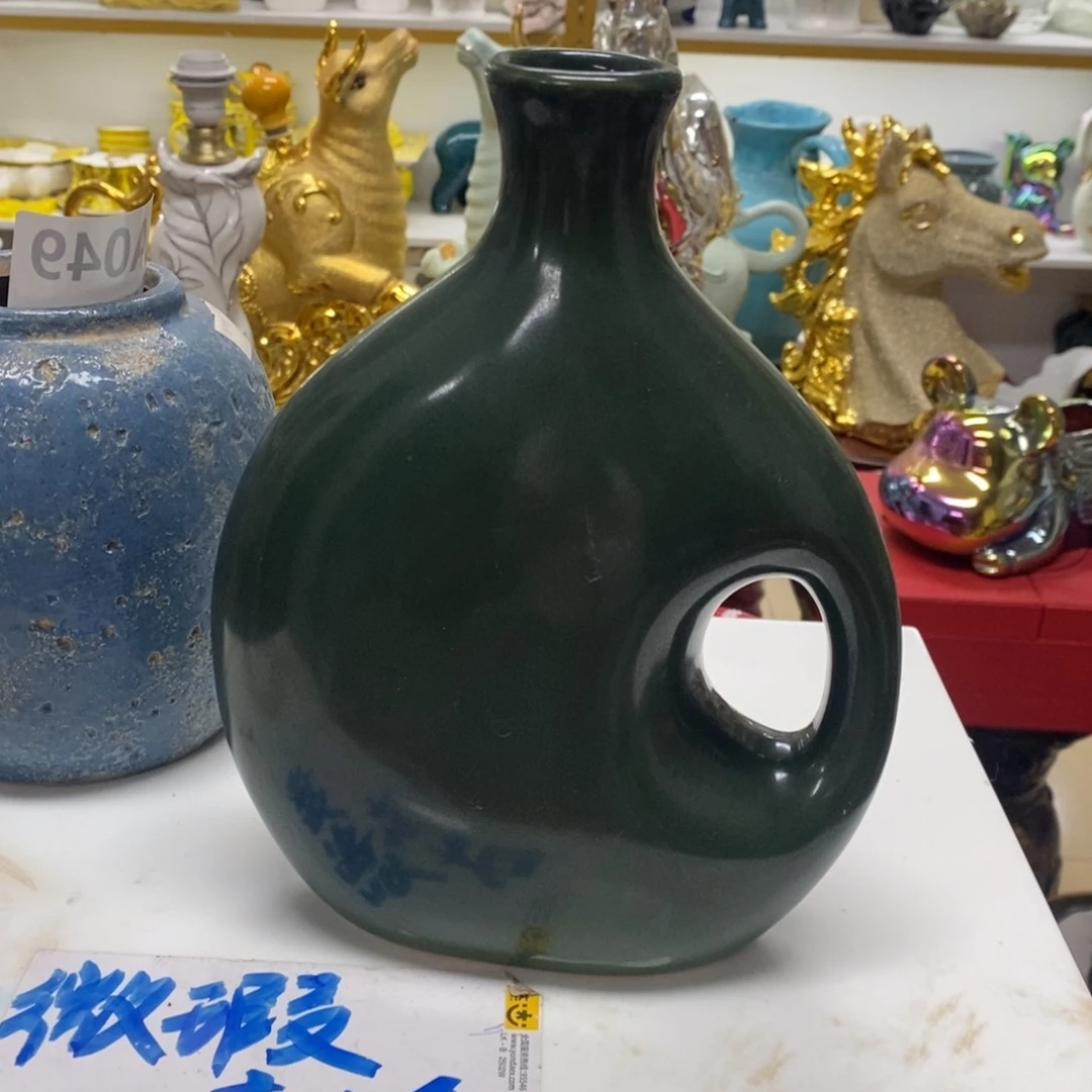 有机玻璃陶瓷工艺摆件花瓶