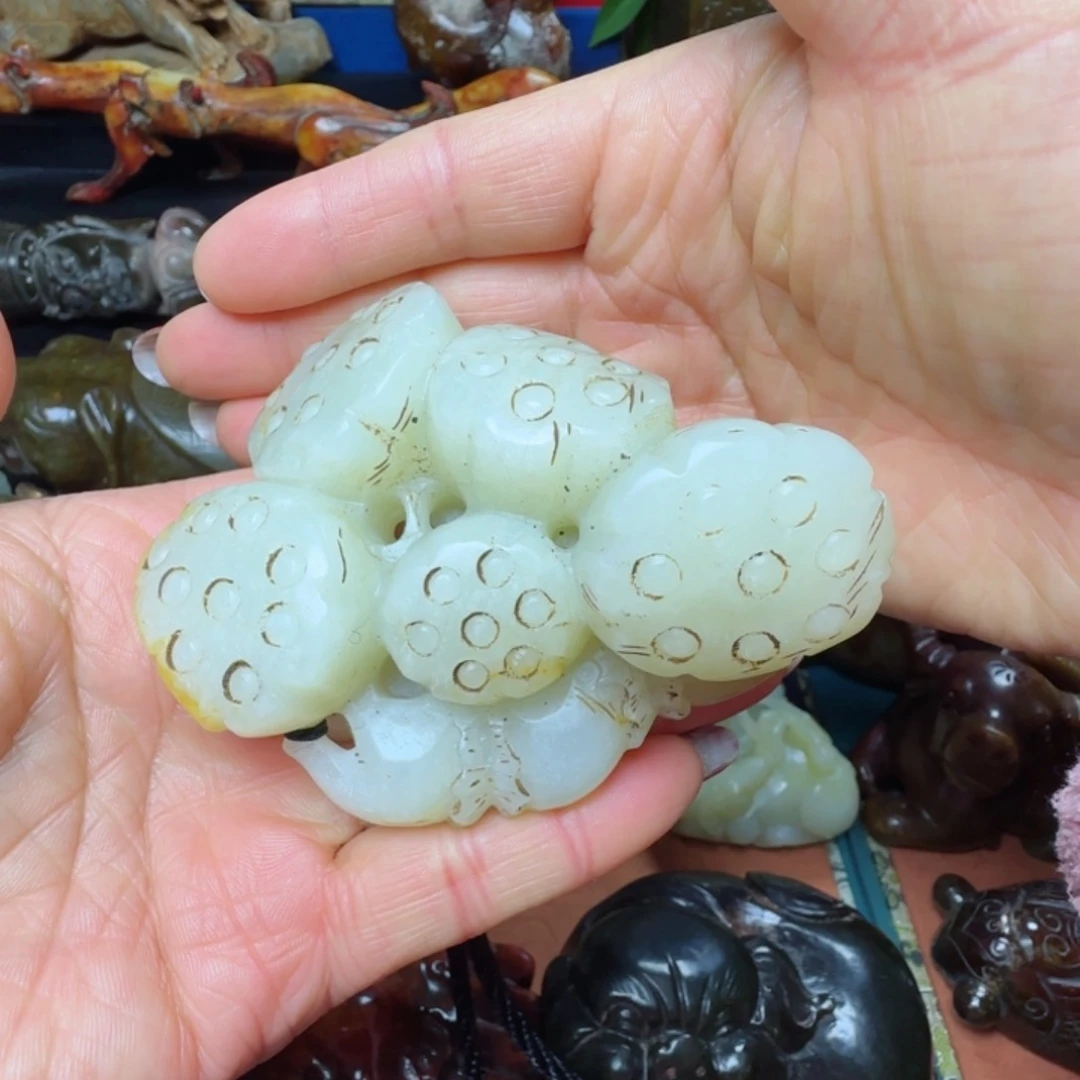 和田玉把件未镶嵌