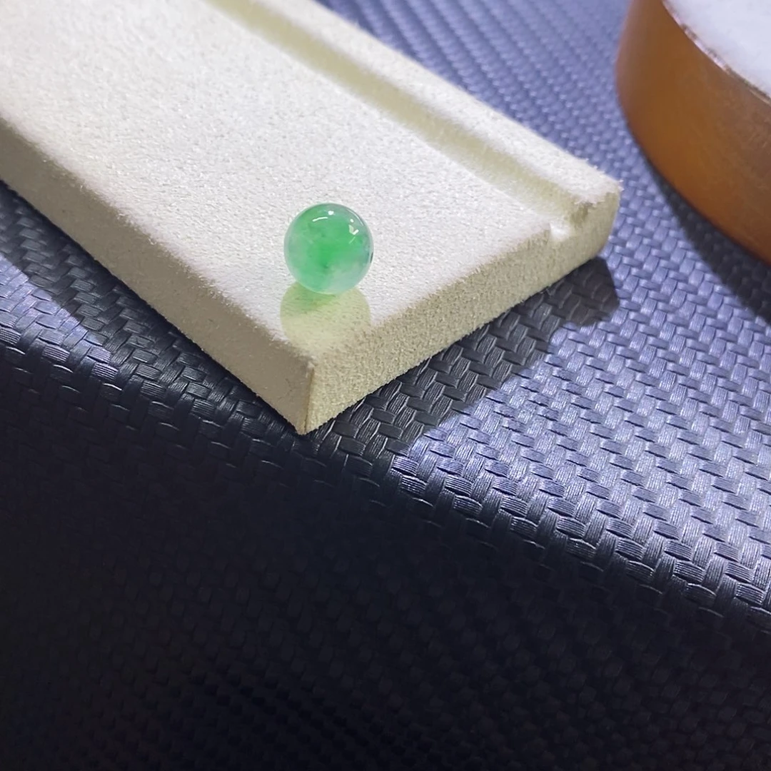 未镶嵌挂件翡翠绿珠珠