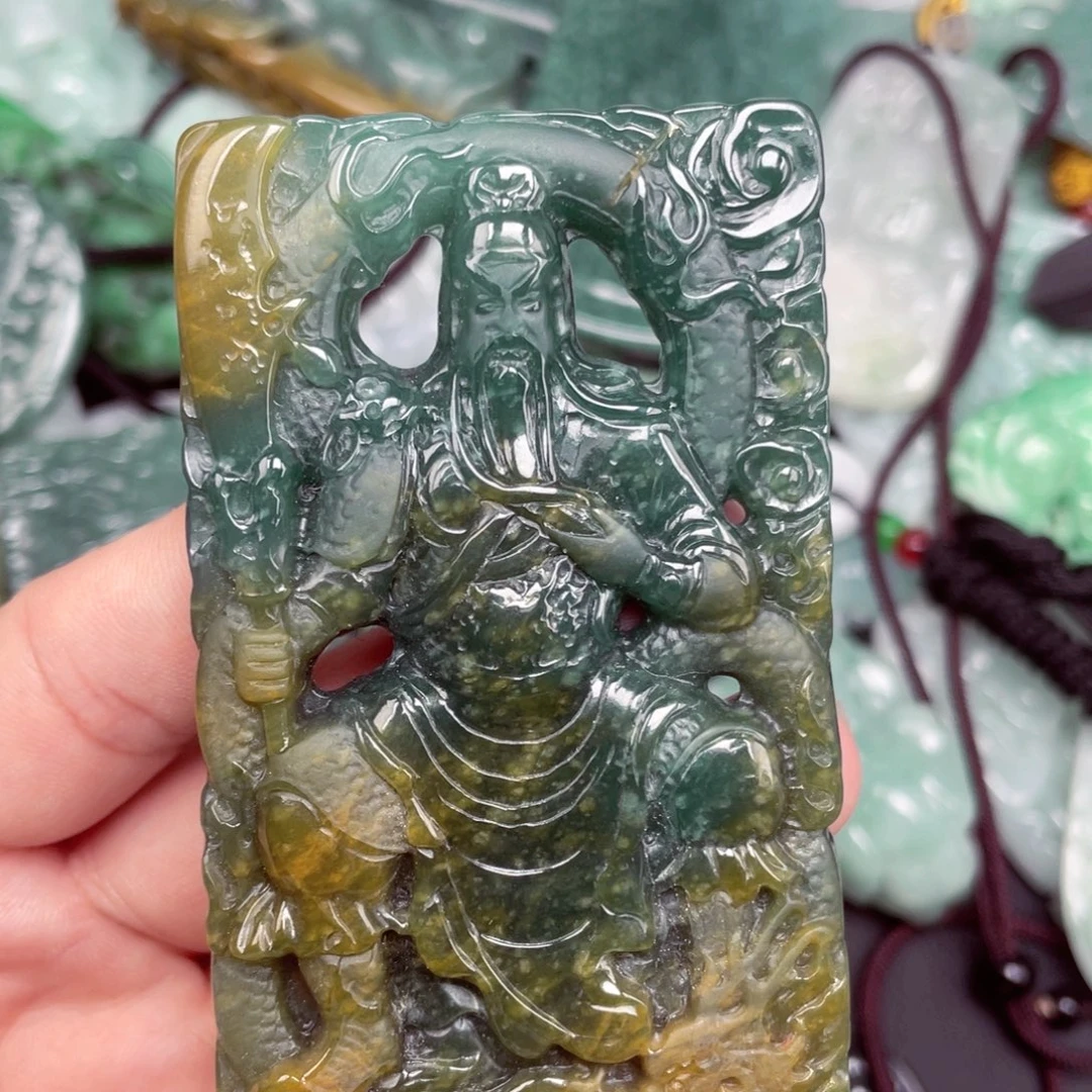 翡翠未镶嵌颈饰11111