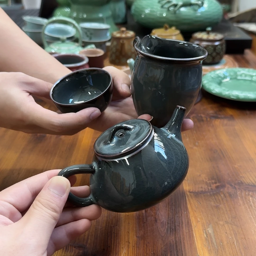 小仲青瓷茶器微瑕7832