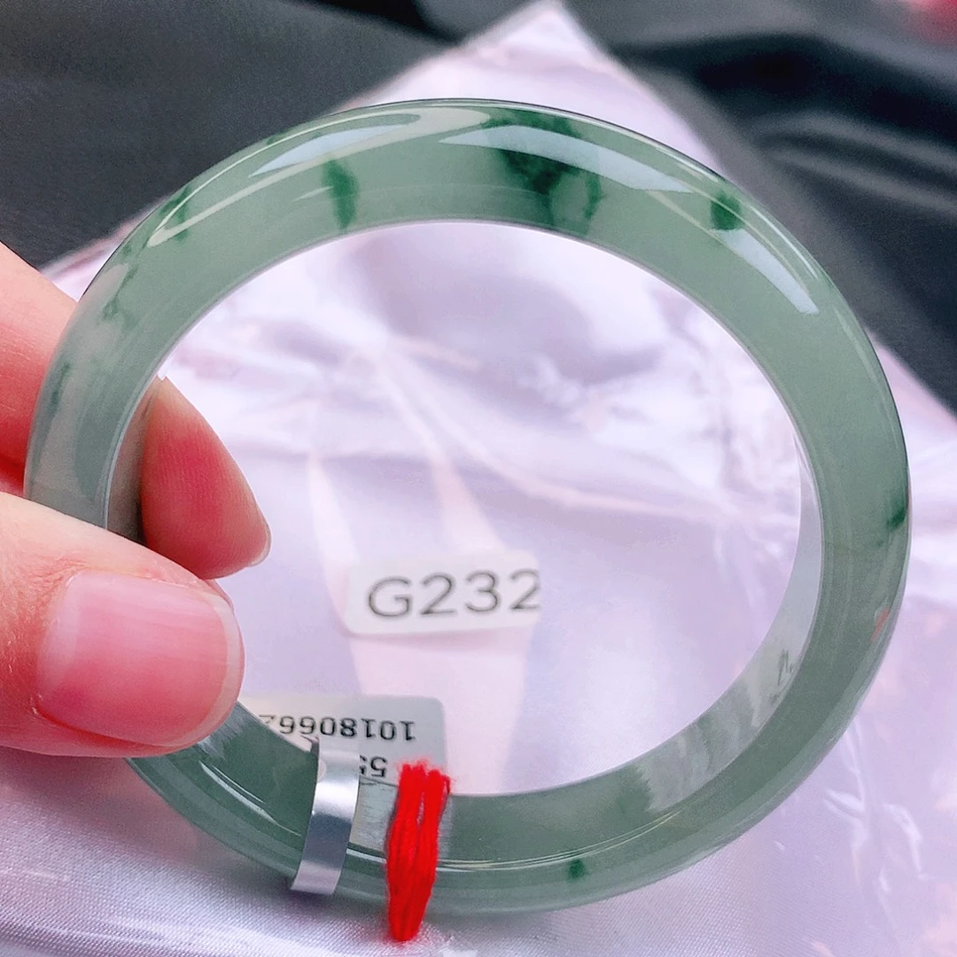 翡翠未镶嵌手镯缅甸天然a货翡翠手镯