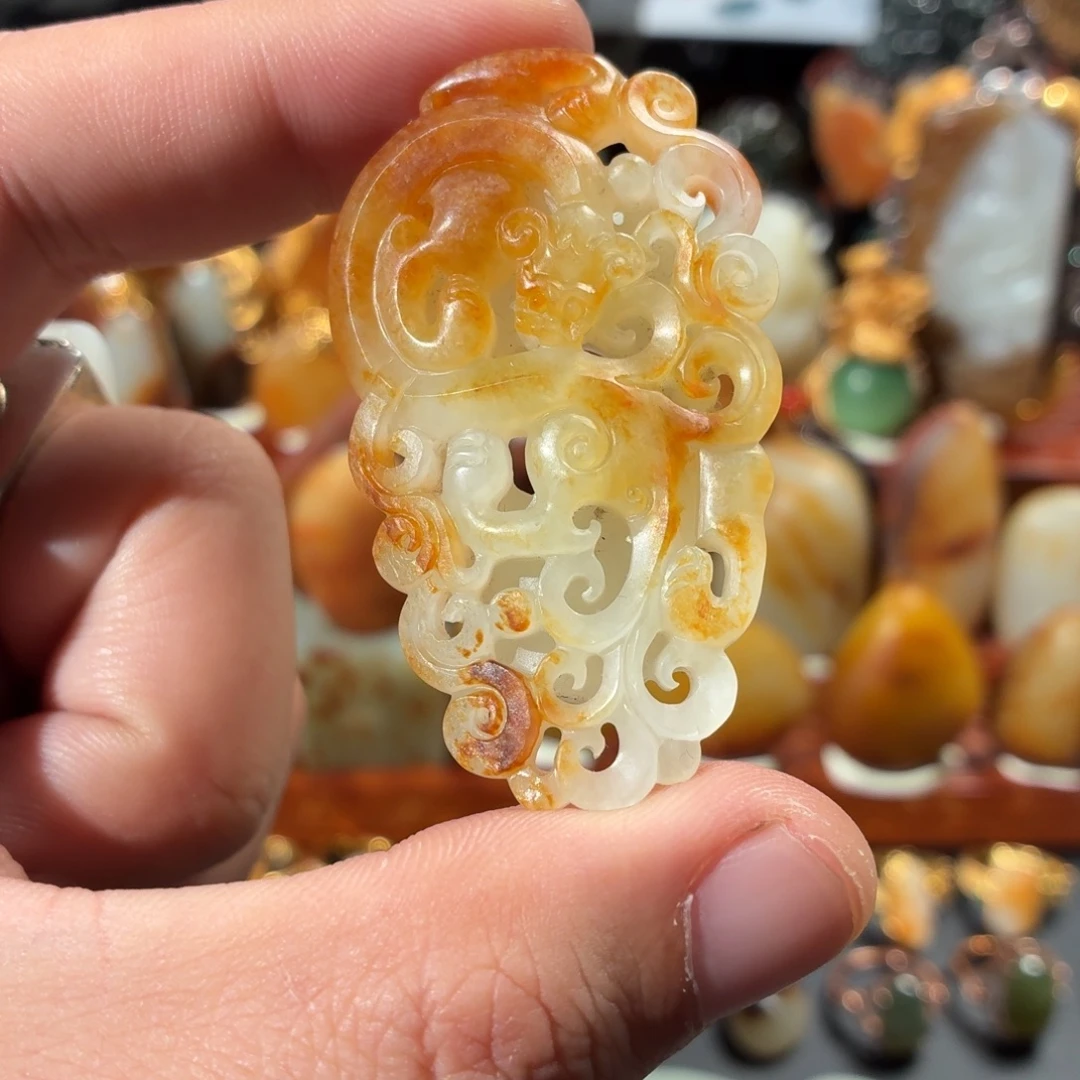 和田玉（子料）未镶嵌颈饰17.1g