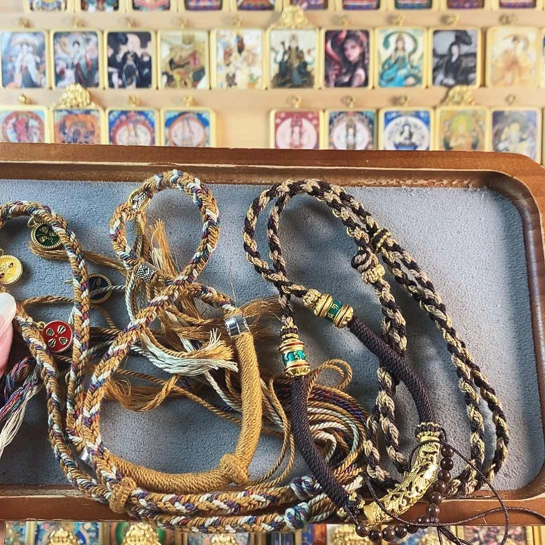 吊坠唐卡项链绳唐卡项链绳