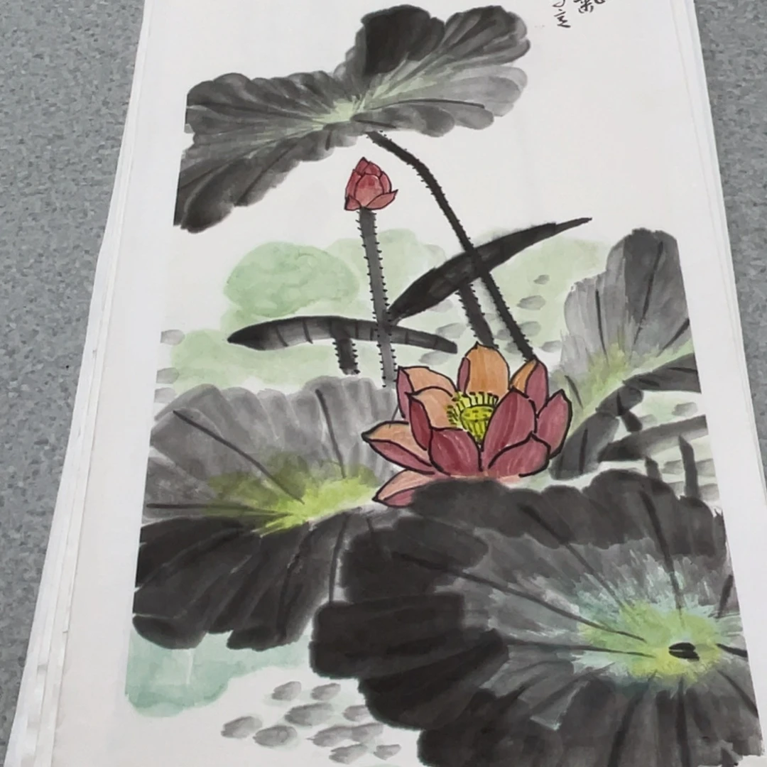 国画2平尺国画作品