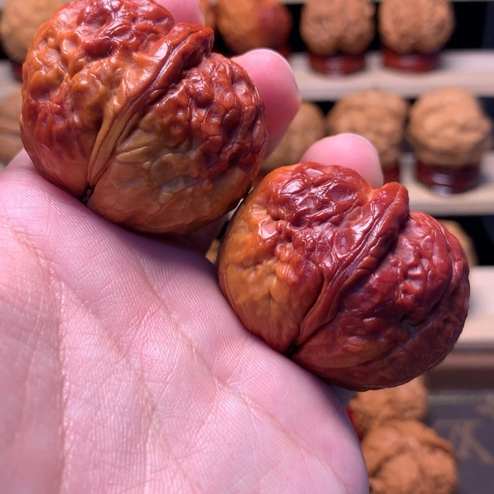 把件文玩核桃44麒麟元宝