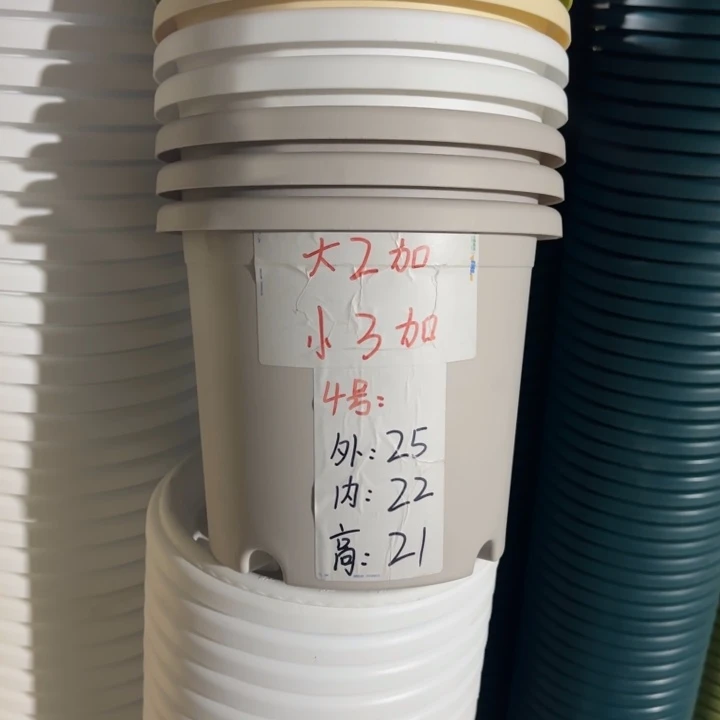 四季4#口径25无托果绿5个