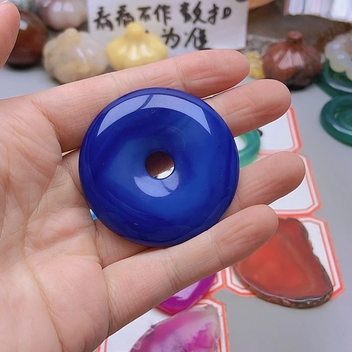 【闪购商品】未镶嵌玛瑙/玉髓珠宝半成品归***道