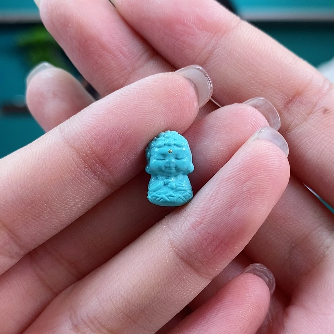 绿松石珠宝奇石未镶嵌