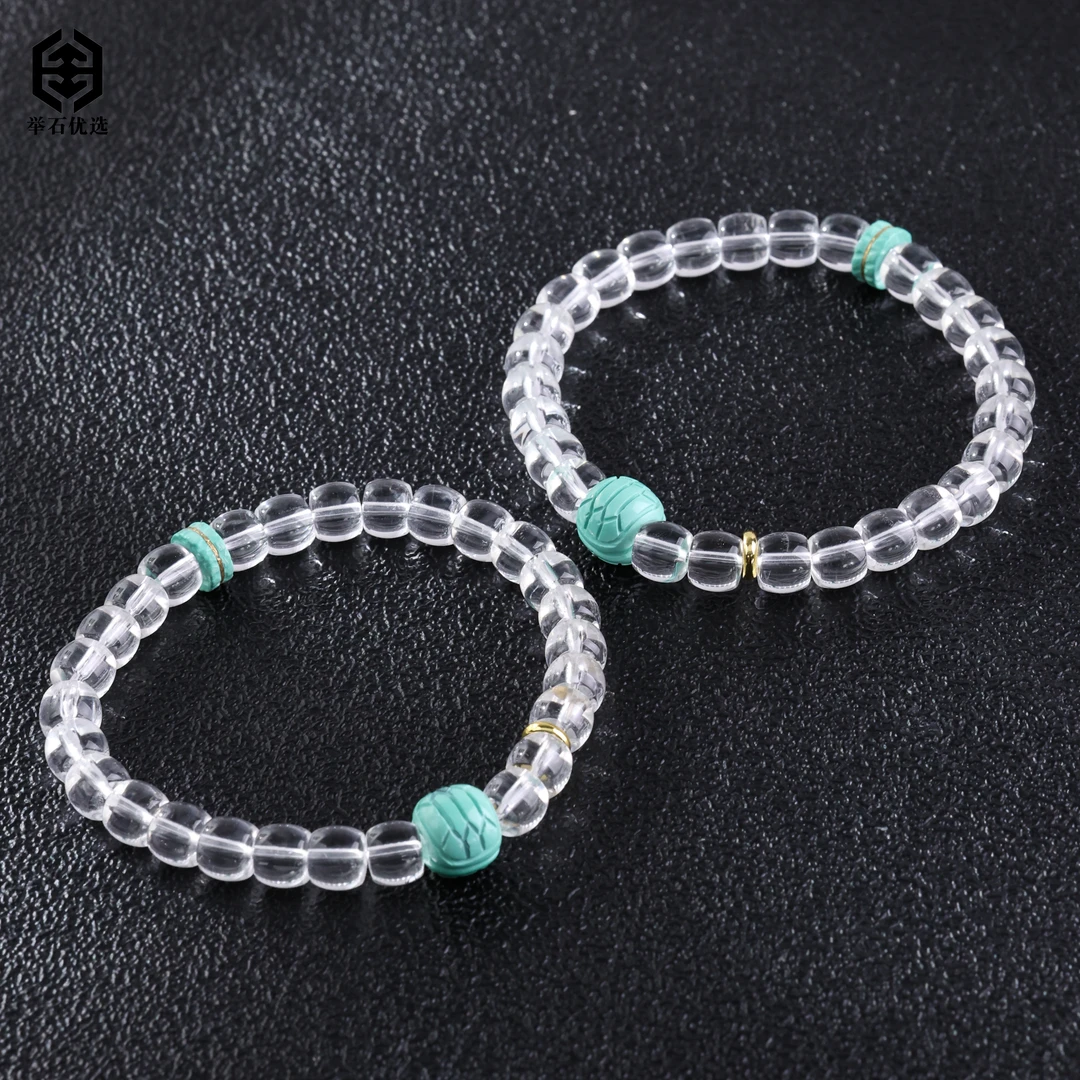 【举石优选】H0604-S1332-30水晶手串（一件/多样性发/约6.5mm+）F