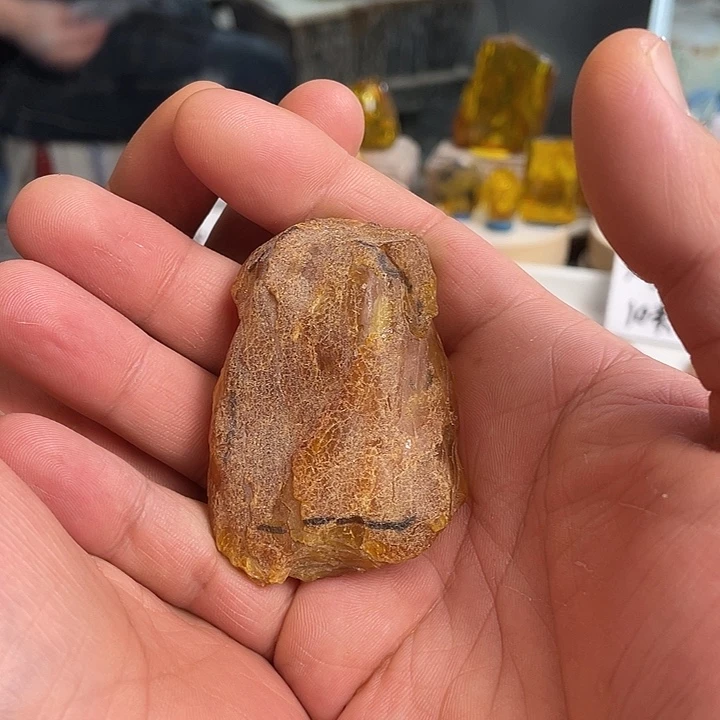 奎***s定制琥珀未镶嵌天然琥珀蜜蜡