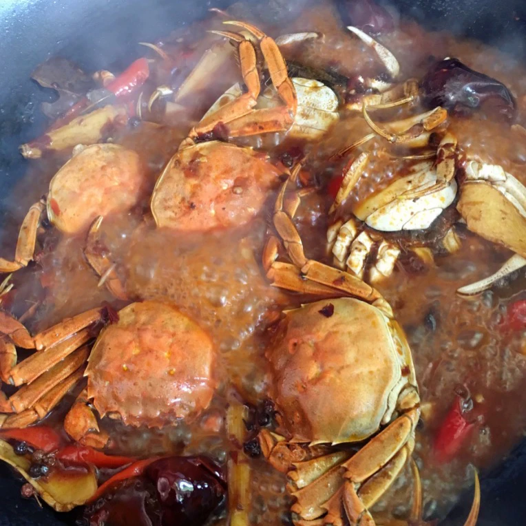 活体现烧【香辣蟹】～同城1个小时送到家