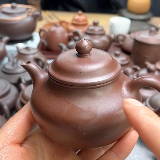 紫砂茶壶本山原矿