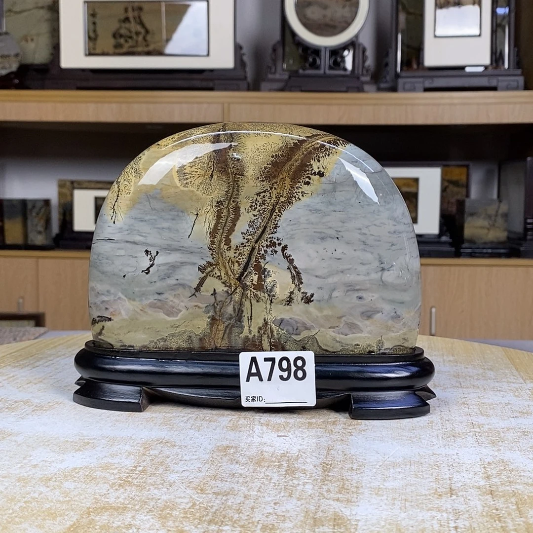 昌化石印石广西国画石摆件