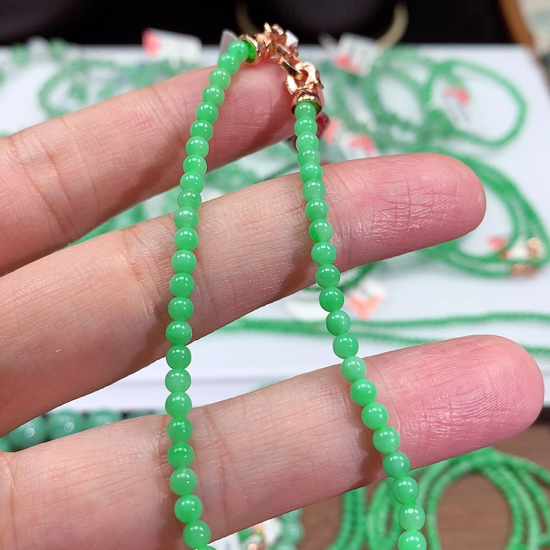 未镶嵌手链翡翠翡翠