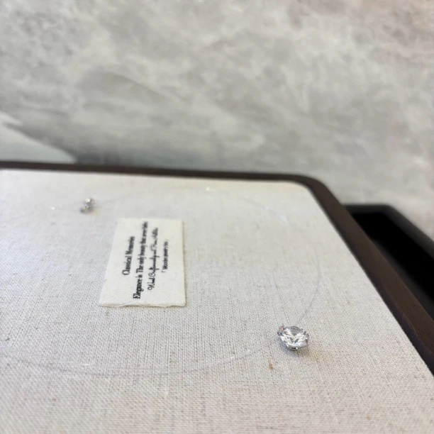 吊坠925银 单z简约项链（925银）XL2433