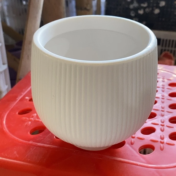 摆件陶盆有孔 瑕疵介意勿拍