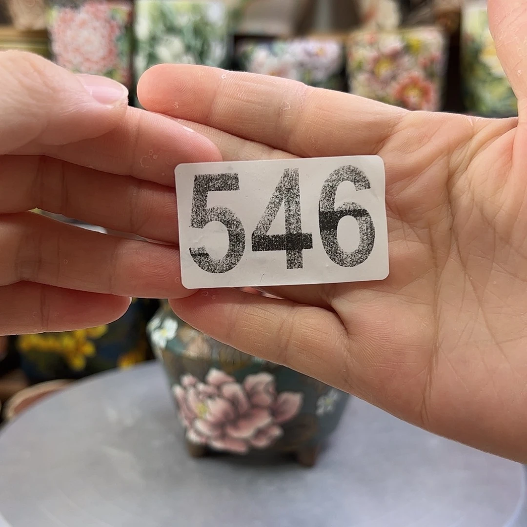 景德镇陶瓷花盆口9高13.5Z**O