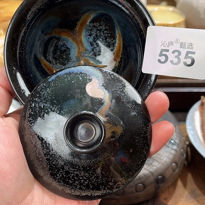 沁庐柴窑古法柴烧全手工茶具