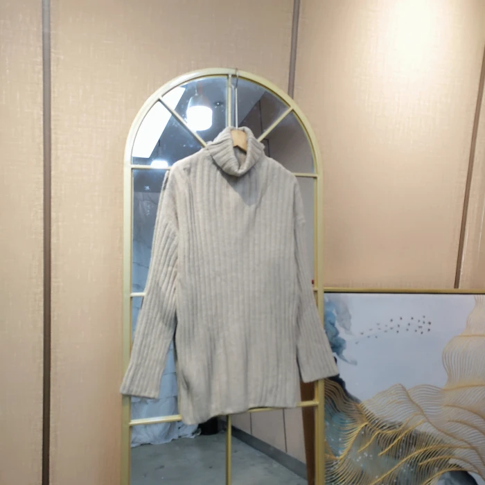 AF200孕妇咖色毛衣