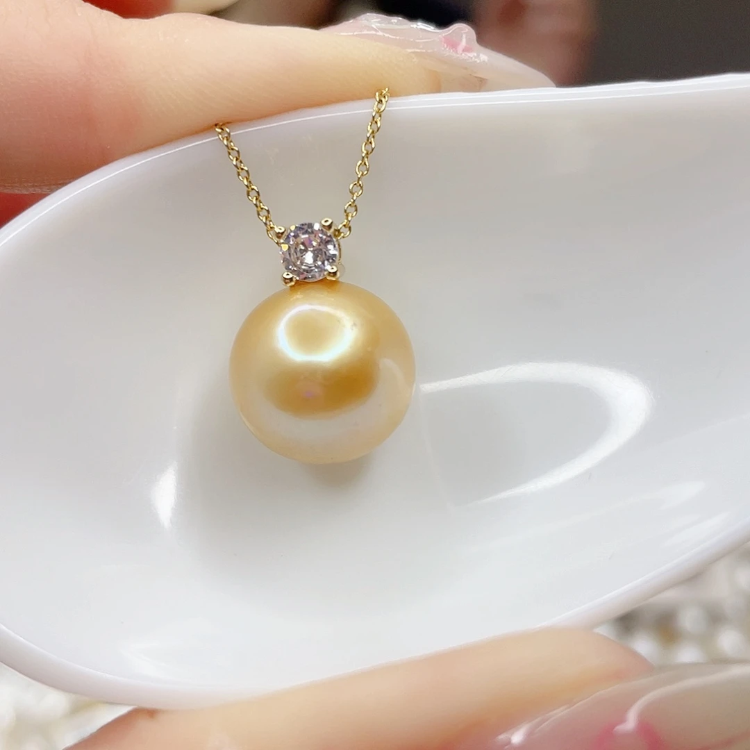淡水珍珠合金吊坠(赠链)