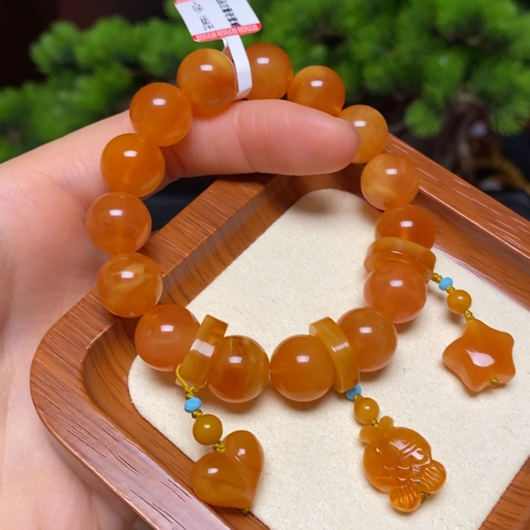 【闪购商品】手链蜜蜡未镶嵌手串
