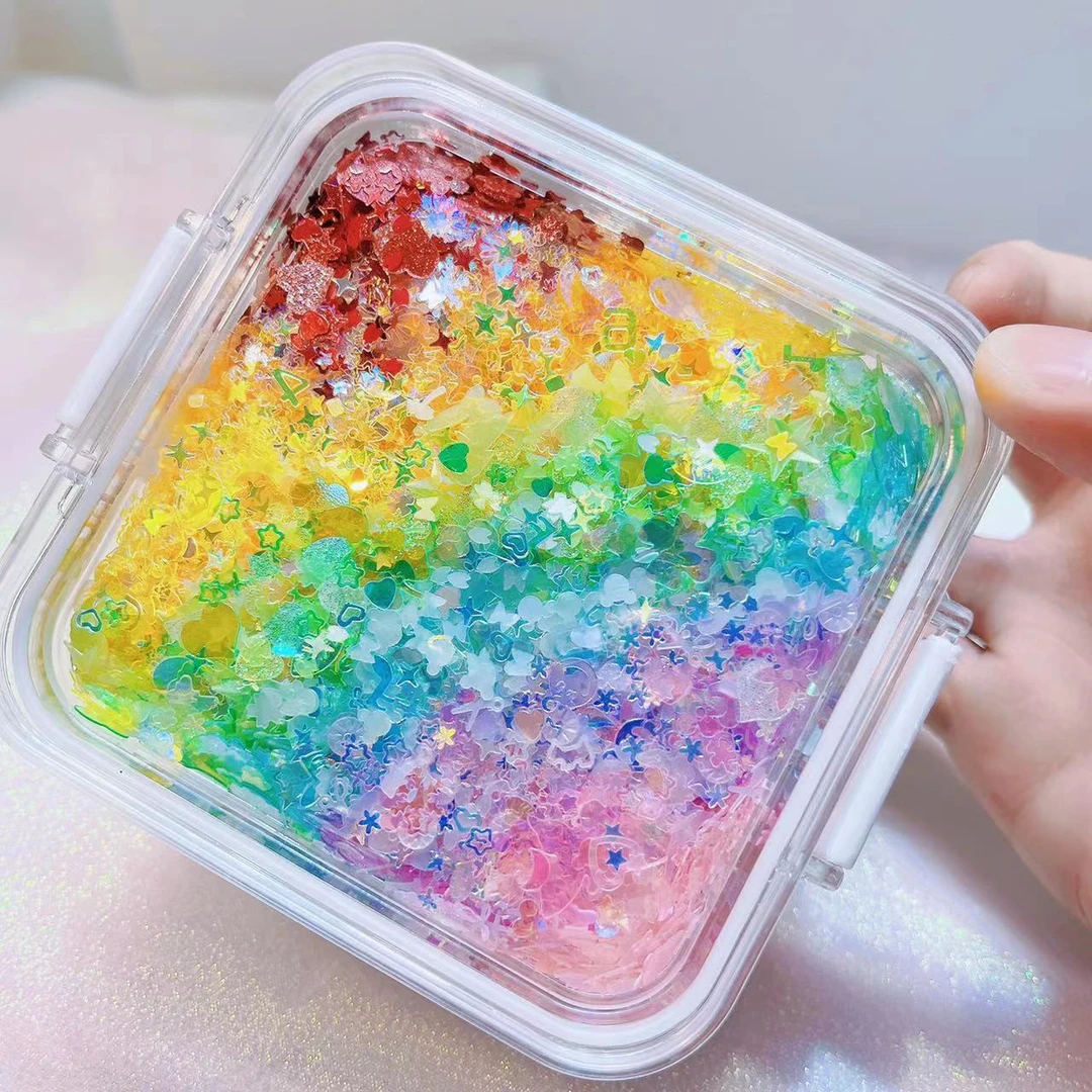【小七直播间】珠珠 钻钻 亮片！！！现拍现装！！！美甲DIY！！！纯手工 ！！！