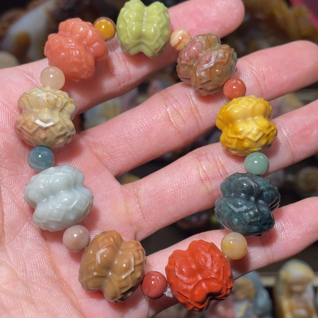 未镶嵌手串石英质玉