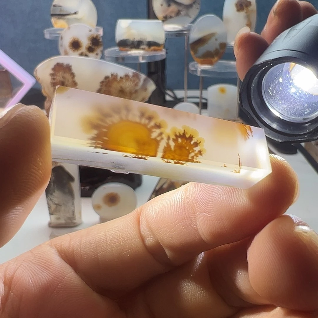 未镶嵌玛瑙/玉髓珠宝奇石