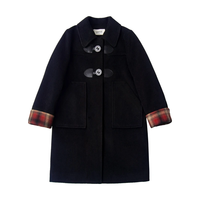 1503女童呢子大衣2024新款秋冬款儿童毛呢外套冬装大童洋气童装